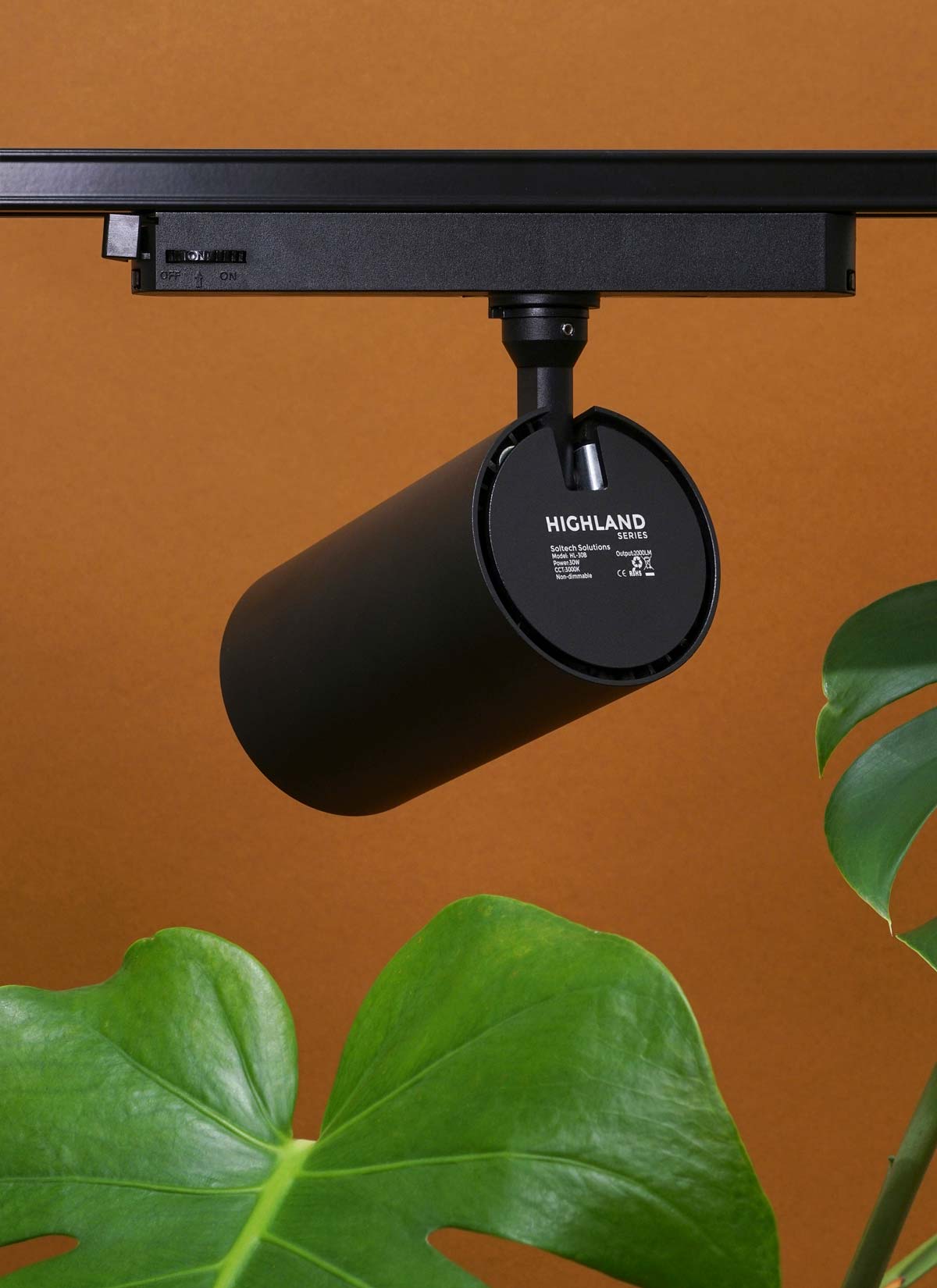 Hardwired Highland™ Track Light System Indoor Plant - Mental Houseplants™