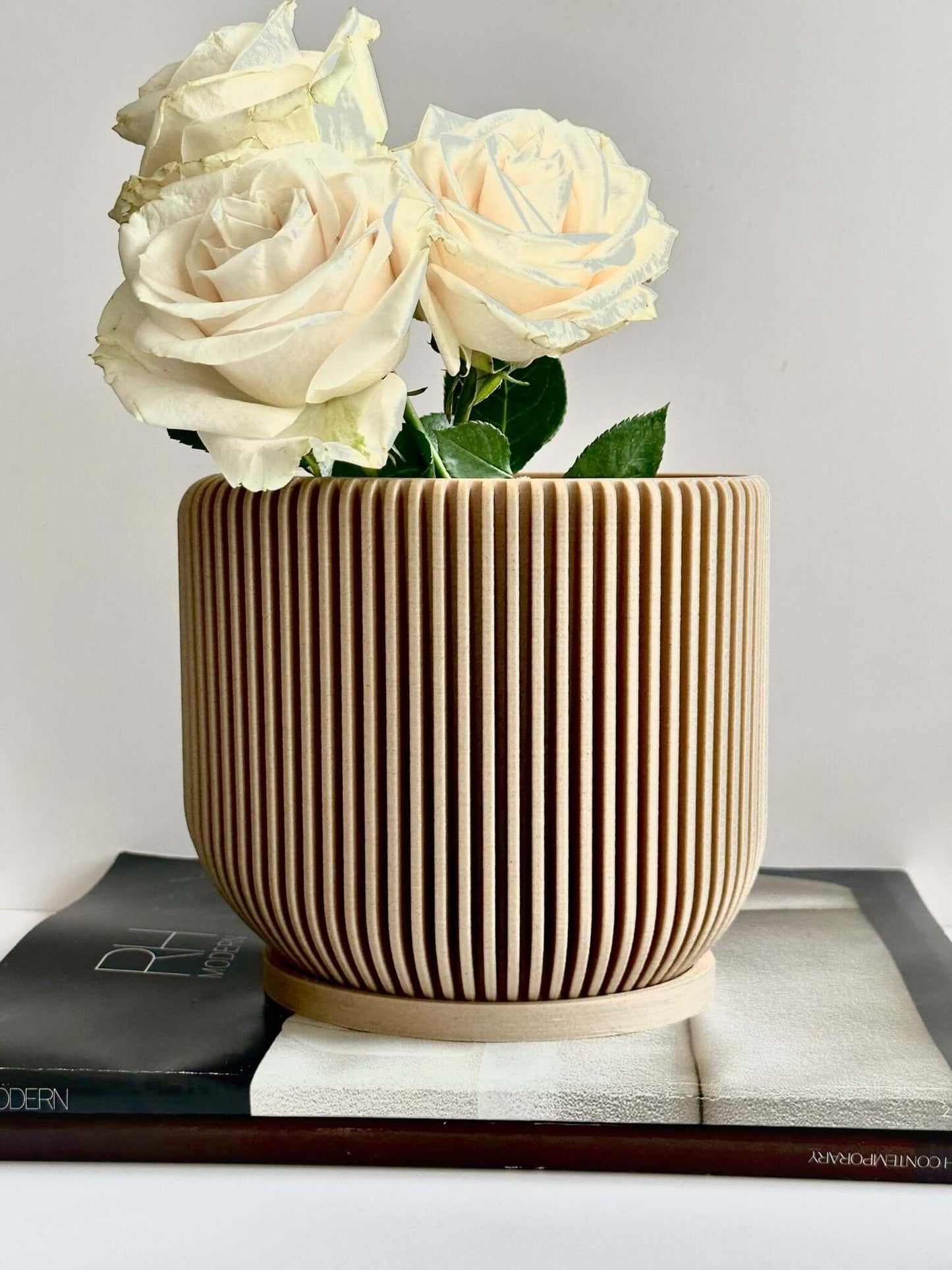 IONIC™ Modern Ribbed Planter