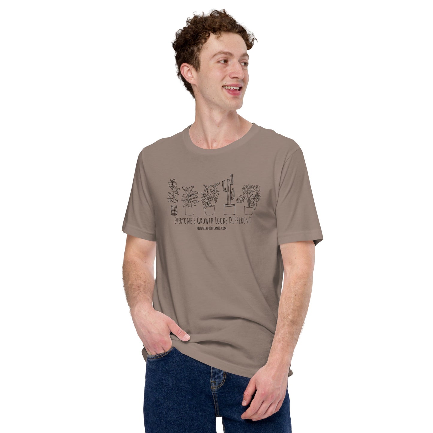 Growth Unisex T-shirt Indoor Plant - Mental Houseplants™