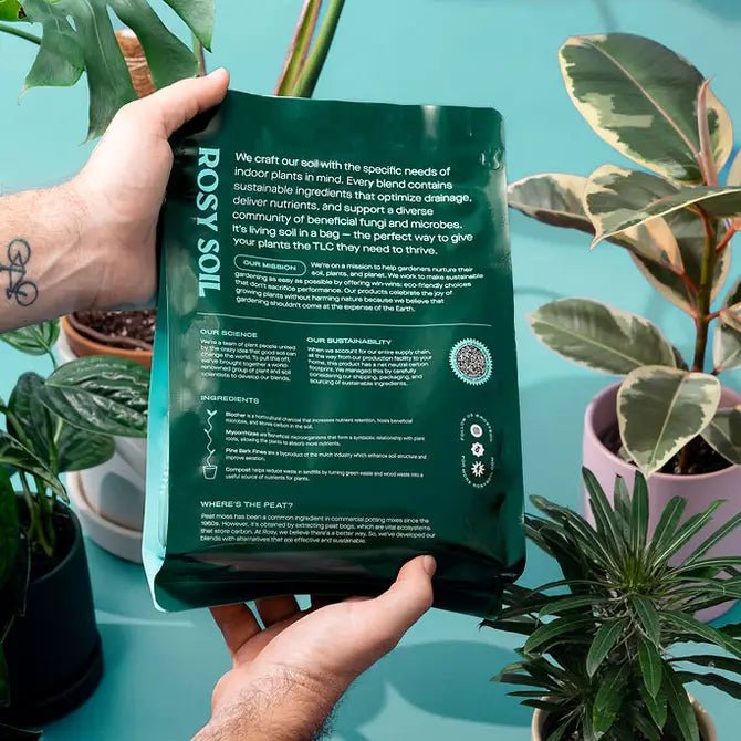 Indoor Potting Mix | 4 Quart Indoor Plant - Mental Houseplants™