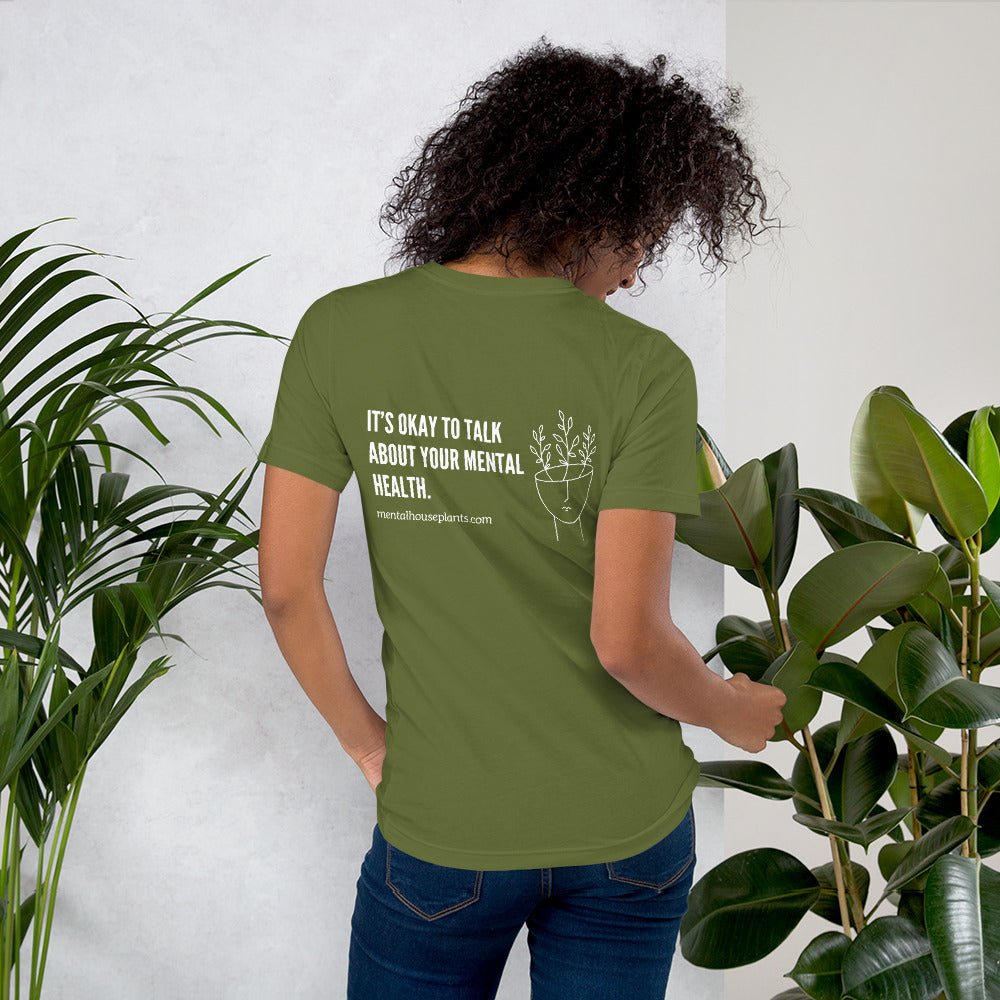 Mental Health Unisex T-shirt Indoor Plant - Mental Houseplants™